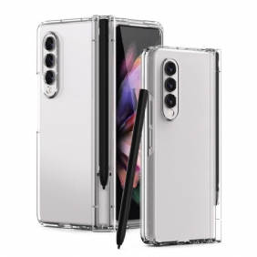 Hoesje voor Samsung Galaxy Z Fold 3 5G Schermbeschermer En Stylushouder