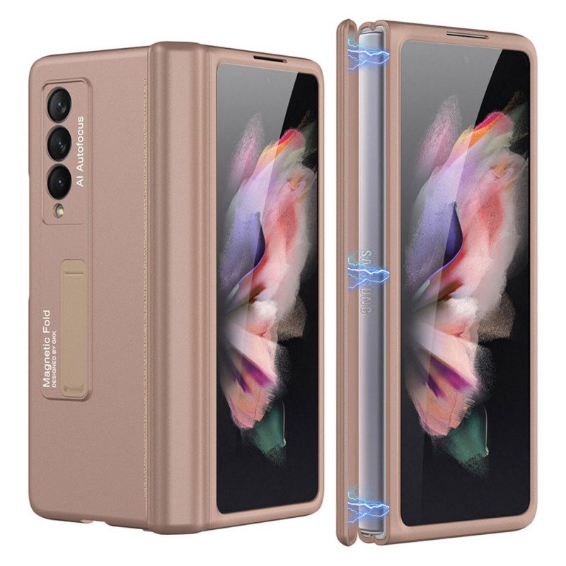 Hoesje voor Samsung Galaxy Z Fold 3 5G Stijve Kunststof Steun Gkk