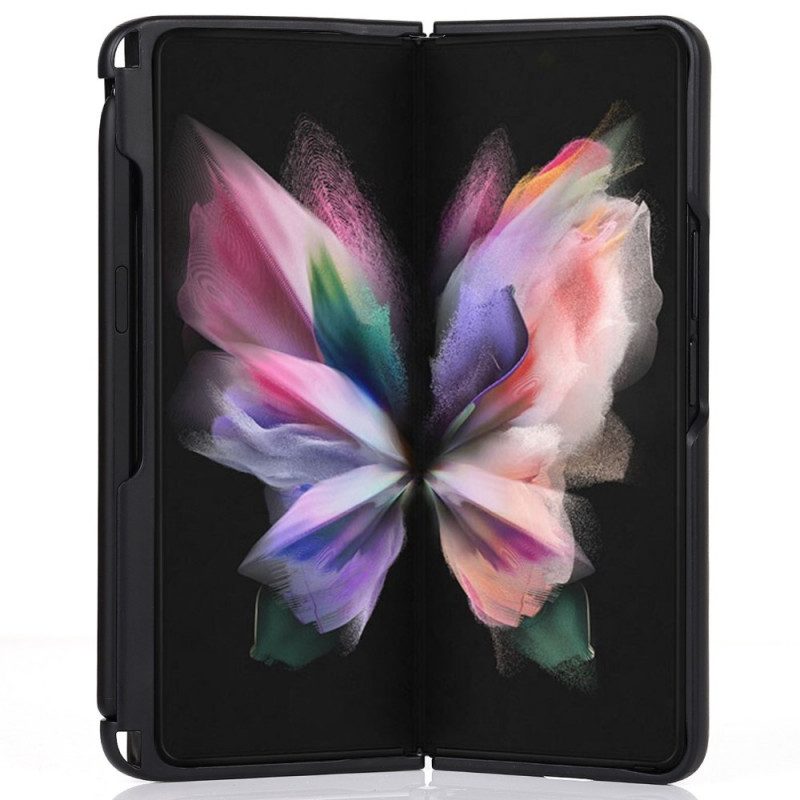 Hoesje voor Samsung Galaxy Z Fold 3 5G Stylus Houder Ontwerp