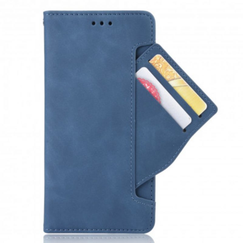 Leren Hoesje voor Samsung Galaxy Z Fold 3 5G Premier Class Met Meerdere Kaarten