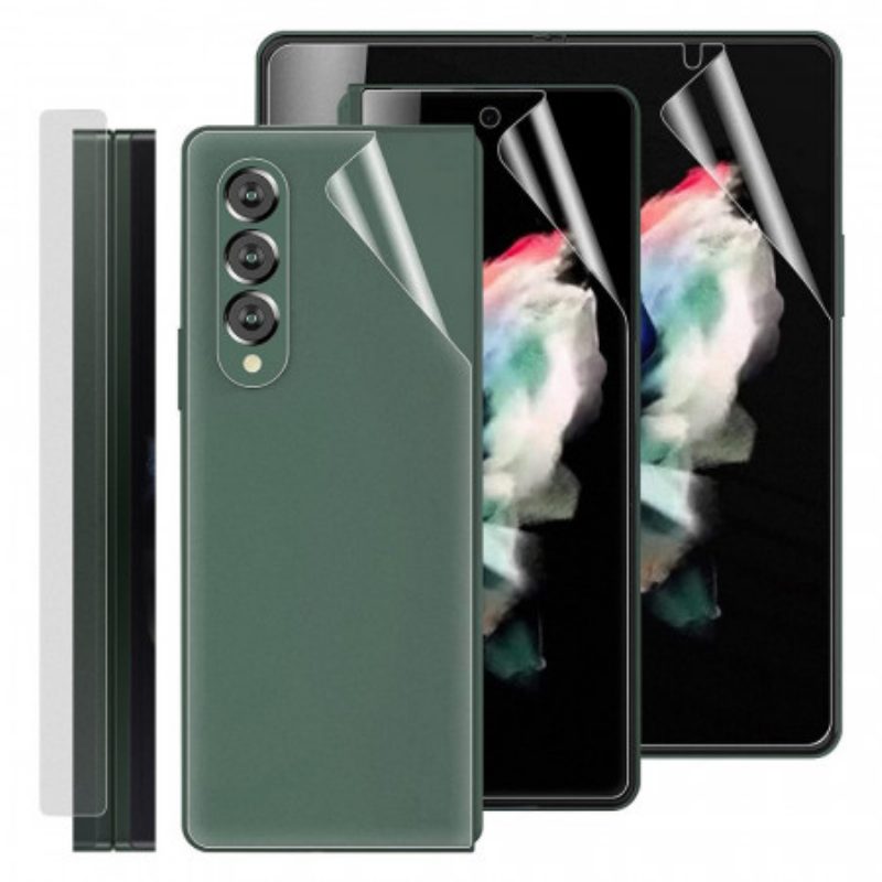 Scherm- En Rugbeschermingsfolie Voor Samsung Galaxy Z Fold 3 5G