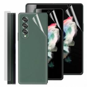 Scherm- En Rugbeschermingsfolie Voor Samsung Galaxy Z Fold 3 5G