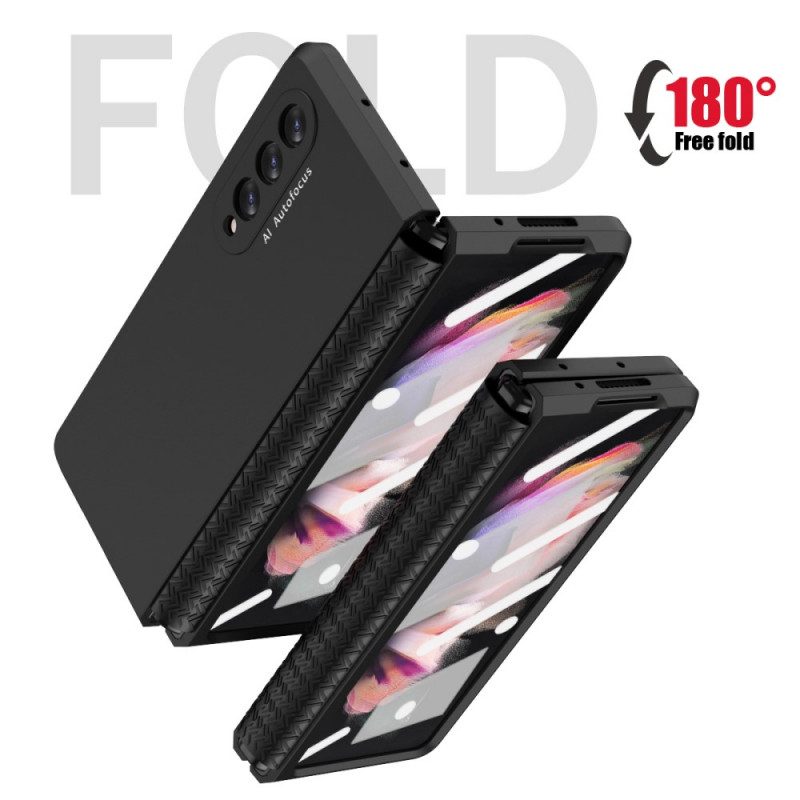 Telefoonhoesje voor Samsung Galaxy Z Fold 3 5G Met Screenprotector En Scharnier