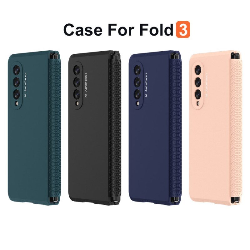 Telefoonhoesje voor Samsung Galaxy Z Fold 3 5G Met Screenprotector En Scharnier