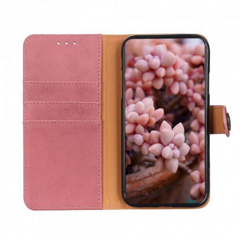 Flip Case voor Xiaomi Mi 11i 5G Kunstleer Retro Khazneh