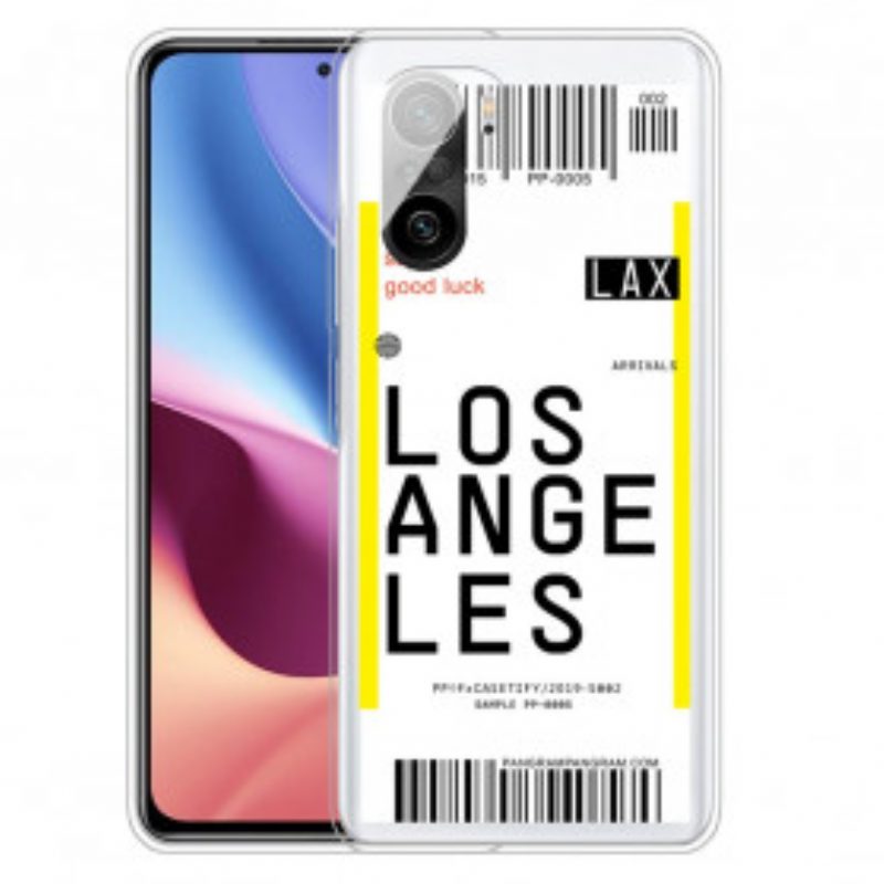 Hoesje voor Xiaomi Mi 11i 5G Instapkaart Naar Los Angeles