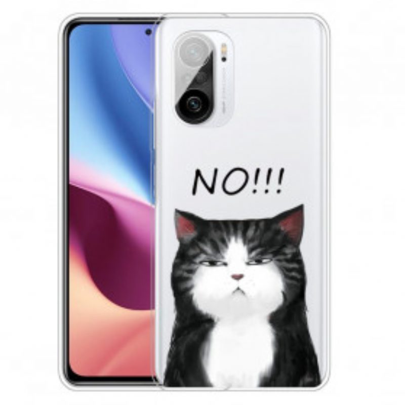 Hoesje voor Xiaomi Mi 11i 5G De Kat Die Nee Zegt