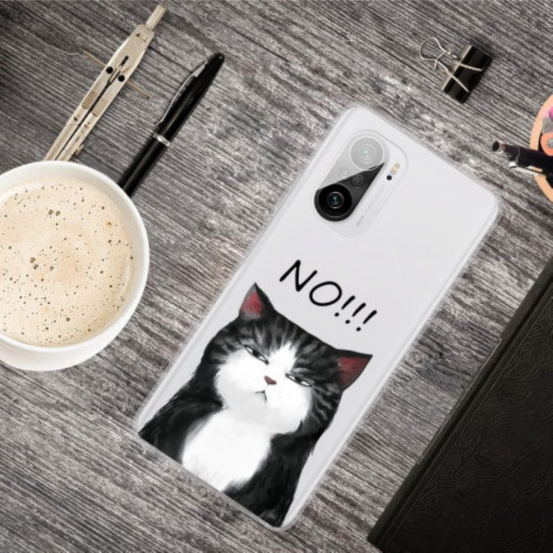 Hoesje voor Xiaomi Mi 11i 5G De Kat Die Nee Zegt