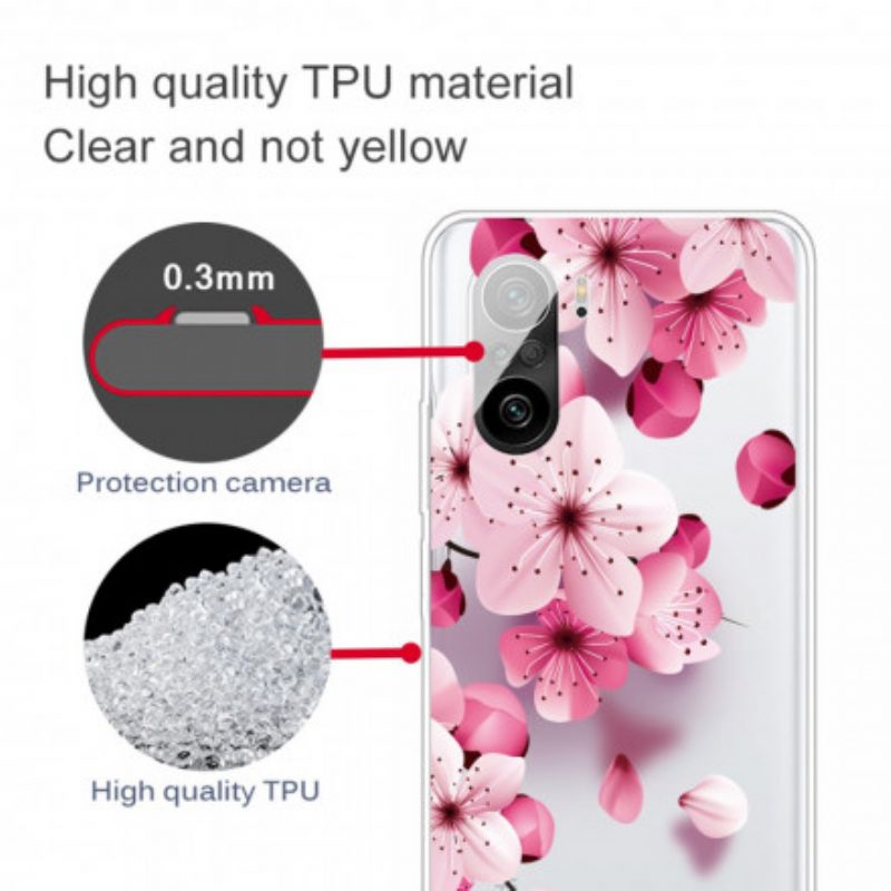 Hoesje voor Xiaomi Mi 11i 5G Kleine Roze Bloemen