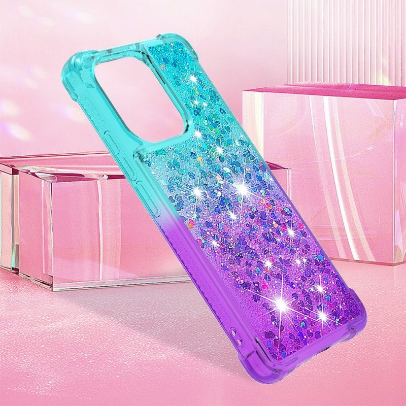 Cover Hoesje Xiaomi Redmi Note 13 4g Telefoonhoesje Glitterverloop