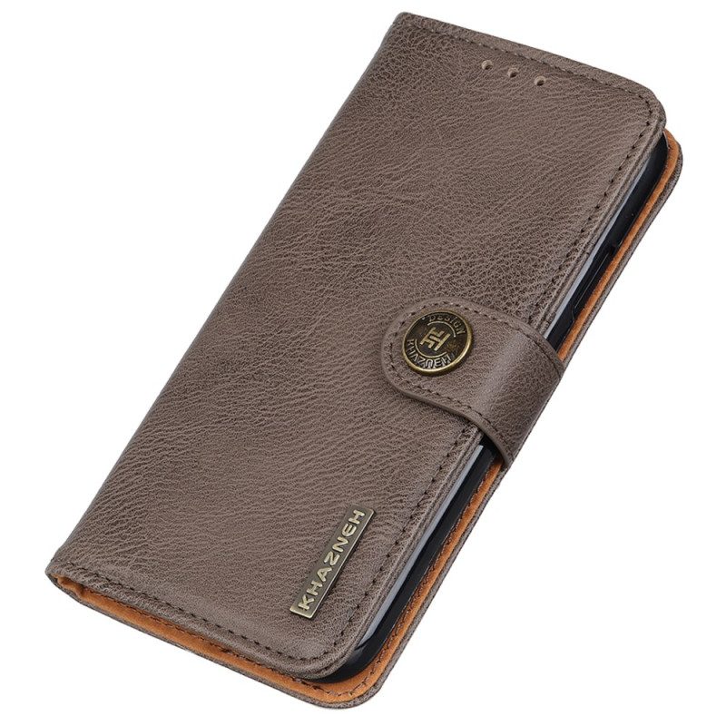 Flip Case Leren Xiaomi Redmi Note 13 4g Khazneh