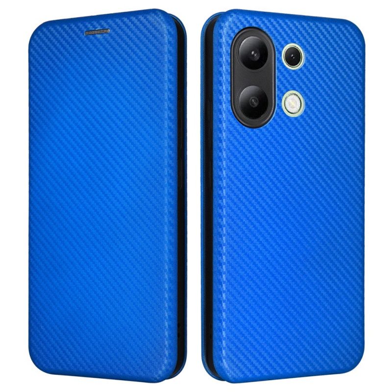 Folio-hoesje Xiaomi Redmi Note 13 4g Koolstofvezel