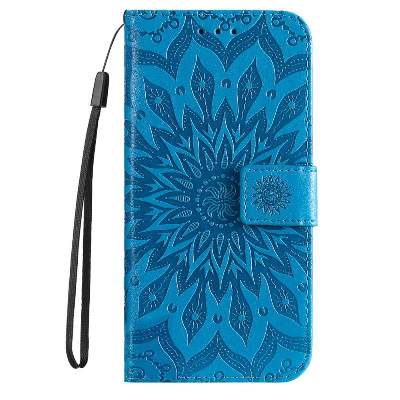 Folio-hoesje Xiaomi Redmi Note 13 4g Mandala Met Bandje