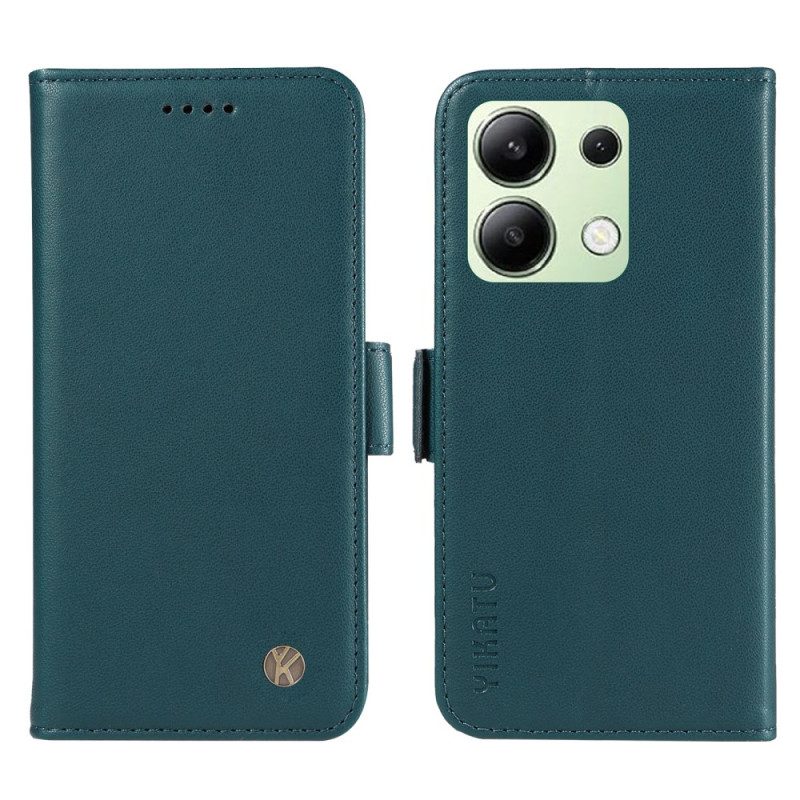 Folio-hoesje Xiaomi Redmi Note 13 4g Yikatu Bescherming Hoesje