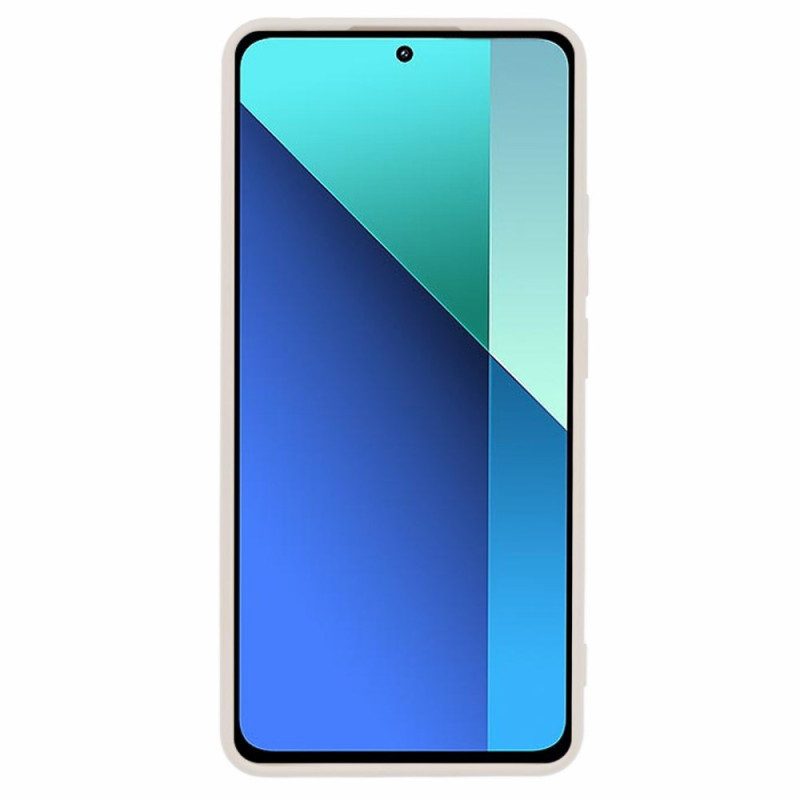 Hoesje Xiaomi Redmi Note 13 4g Gekleurde Siliconen Bescherming Hoesje