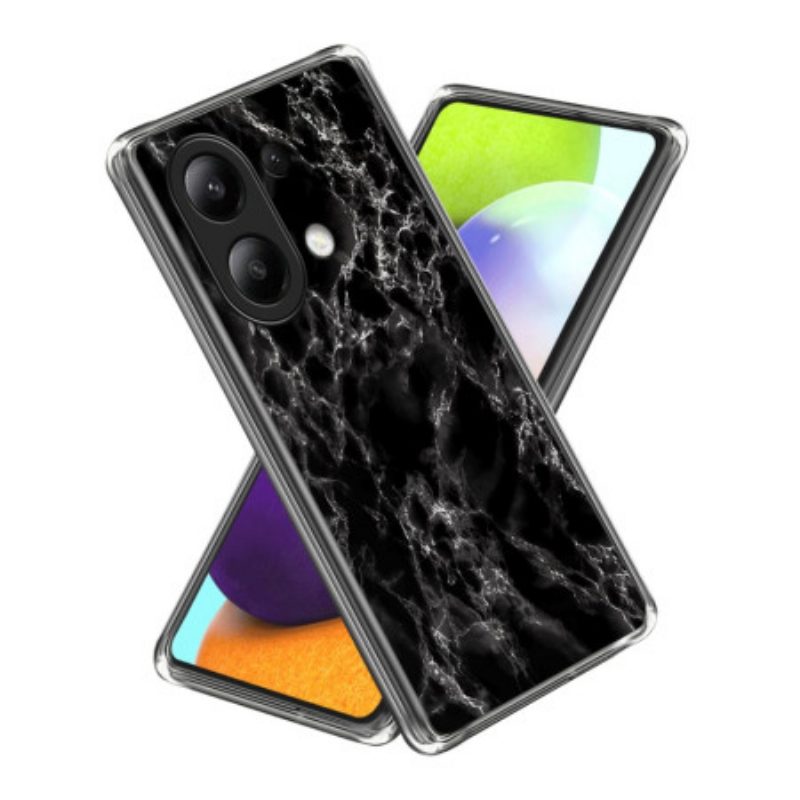 Hoesje Xiaomi Redmi Note 13 4g Marmeren Textuur Bescherming Hoesje