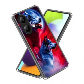 Hoesje Xiaomi Redmi Note 13 4g Wolf