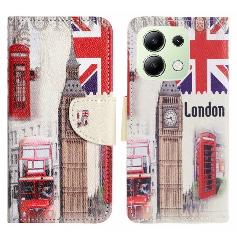 Leren Hoesje Xiaomi Redmi Note 13 4g Big Ben