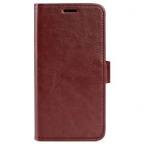 Leren Hoesje Xiaomi Redmi Note 13 4g Vintage Textuur Bescherming Hoesje