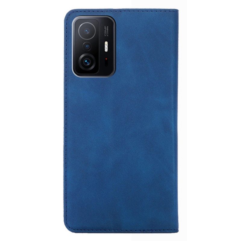 Bescherming Hoesje voor Xiaomi 11T / 11T Pro Folio-hoesje Aanraking Van De Huid