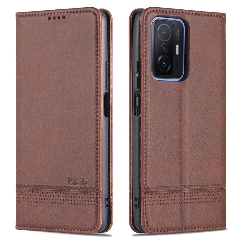 Bescherming Hoesje voor Xiaomi 11T / 11T Pro Folio-hoesje Azns Kunstleer