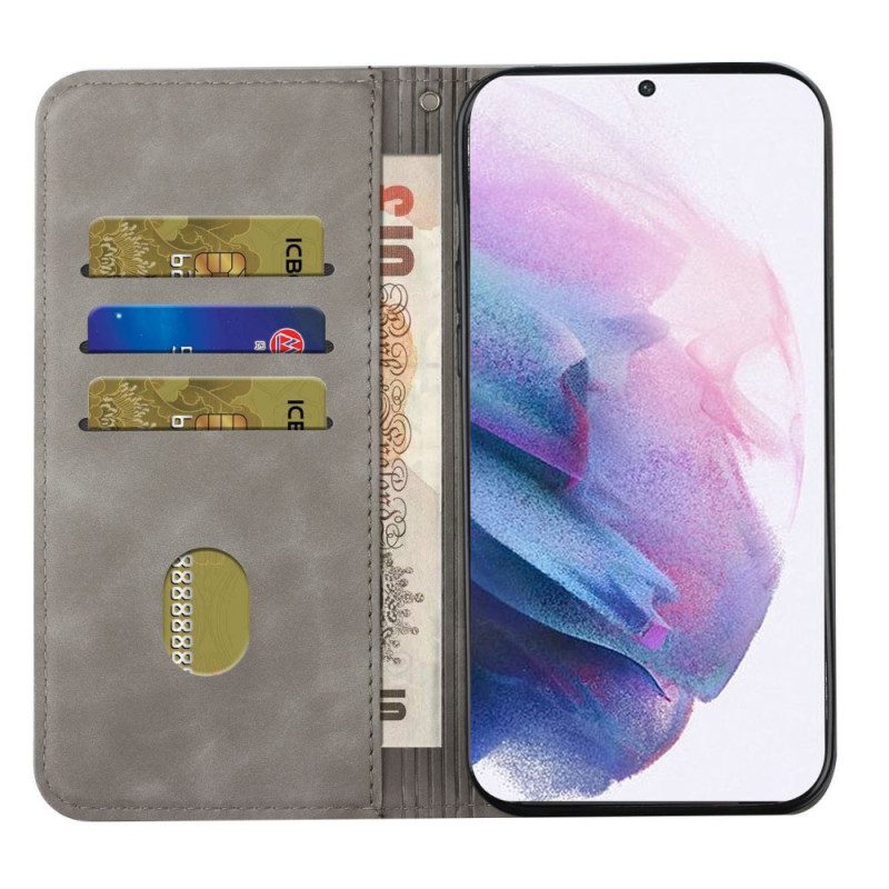 Bescherming Hoesje voor Xiaomi 11T / 11T Pro Folio-hoesje S-design In Leerstijl