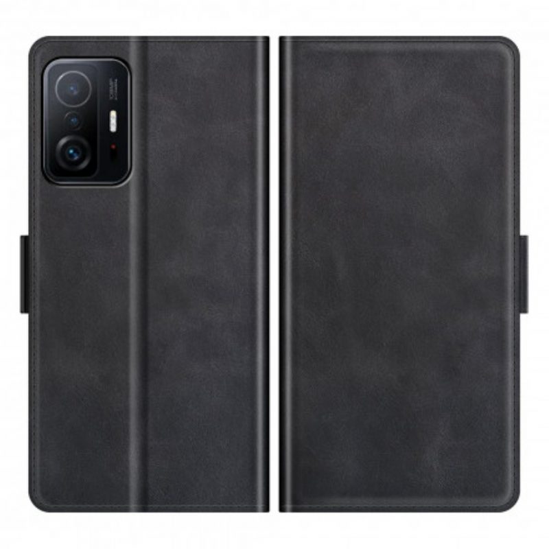 Flip Case voor Xiaomi 11T / 11T Pro Folio-hoesje Klassieke Dubbele Klep