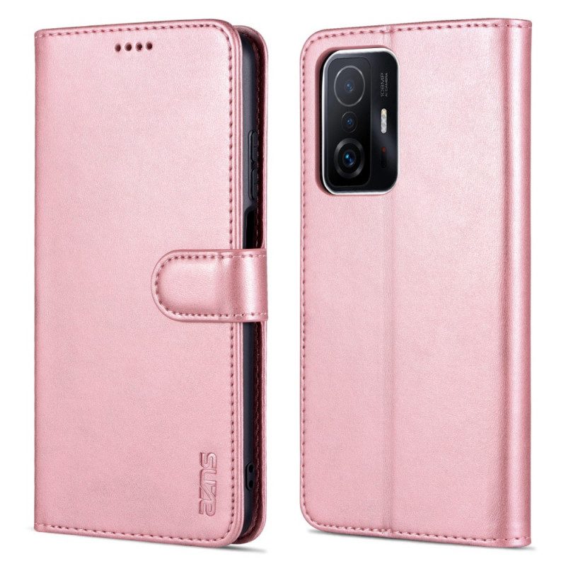 Folio-hoesje voor Xiaomi 11T / 11T Pro Azns Kunstleer