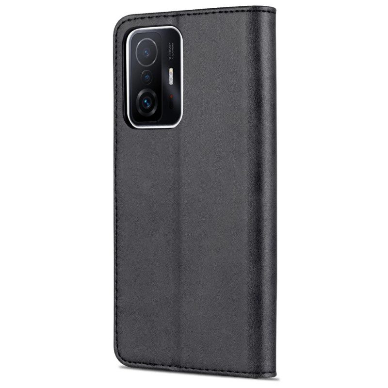 Folio-hoesje voor Xiaomi 11T / 11T Pro Azns Kunstleer