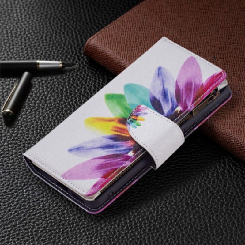 Folio-hoesje voor Xiaomi 11T / 11T Pro Bloemzak Met Ritssluiting