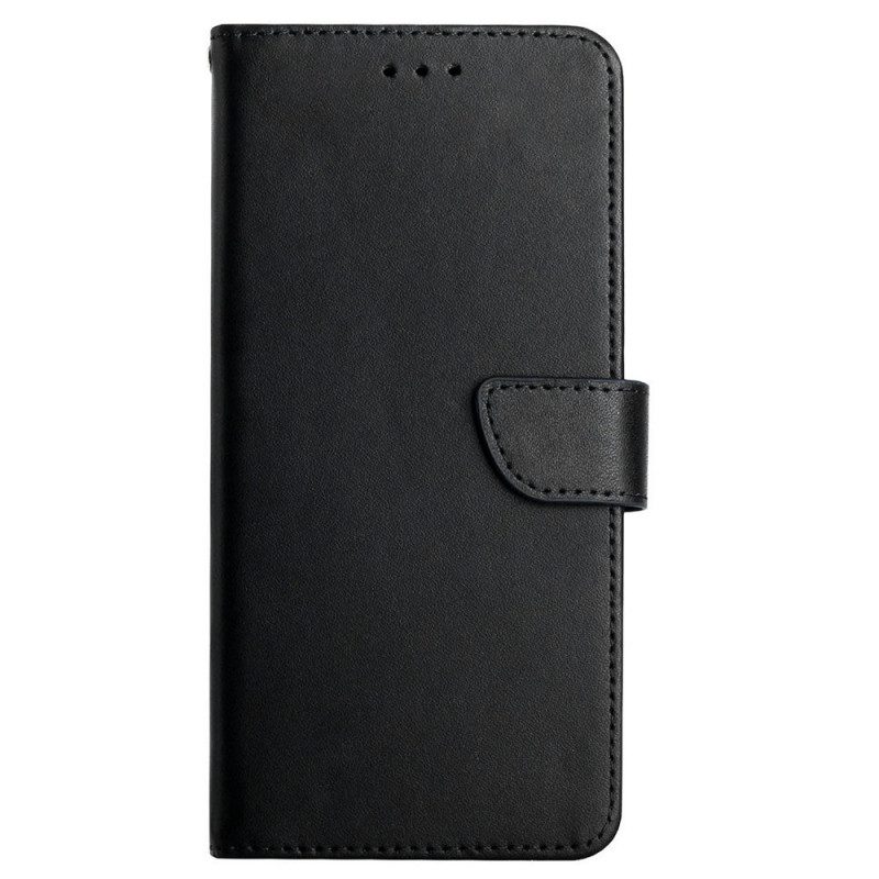 Folio-hoesje voor Xiaomi 11T / 11T Pro Echt Nappaleer