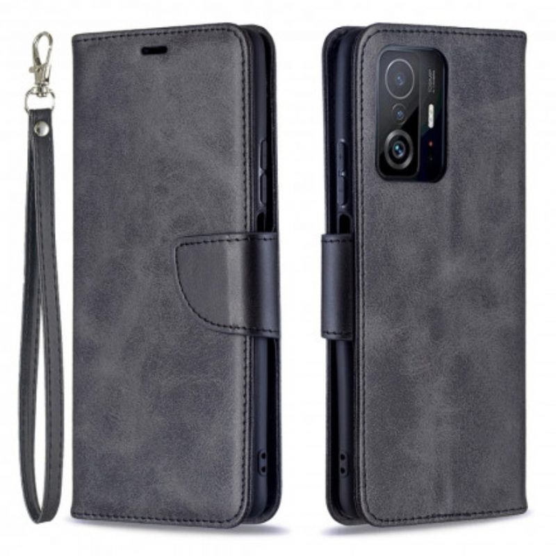 Folio-hoesje voor Xiaomi 11T / 11T Pro Flip Case Gladde Flap Schuin