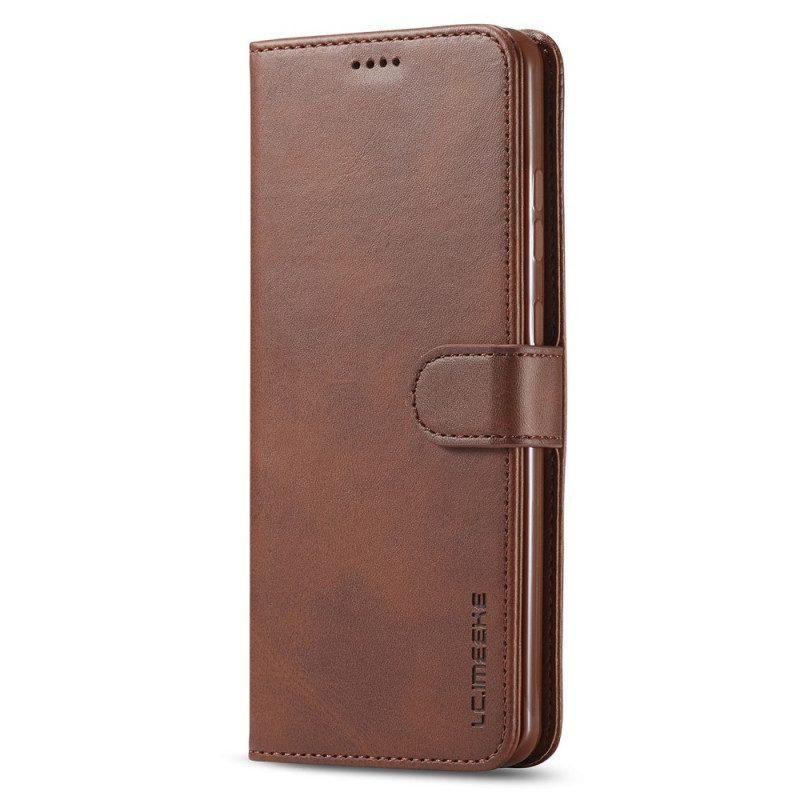 Folio-hoesje voor Xiaomi 11T / 11T Pro Lc.imeeke Ledereffect