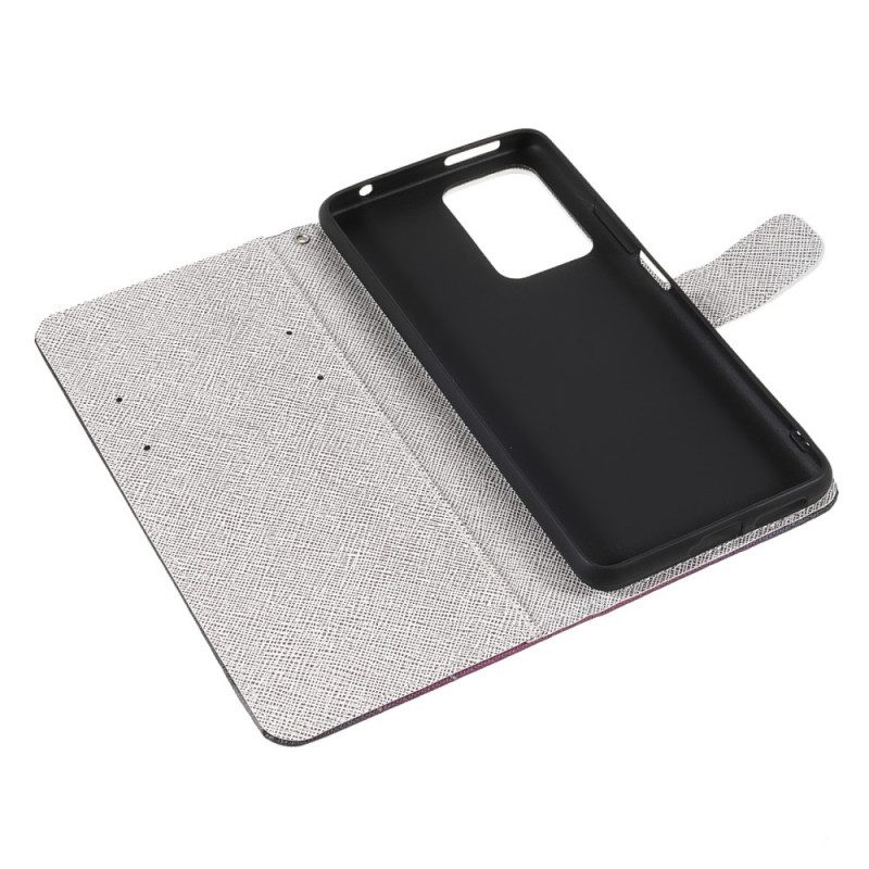 Folio-hoesje voor Xiaomi 11T / 11T Pro Met Ketting Strappy Libellen