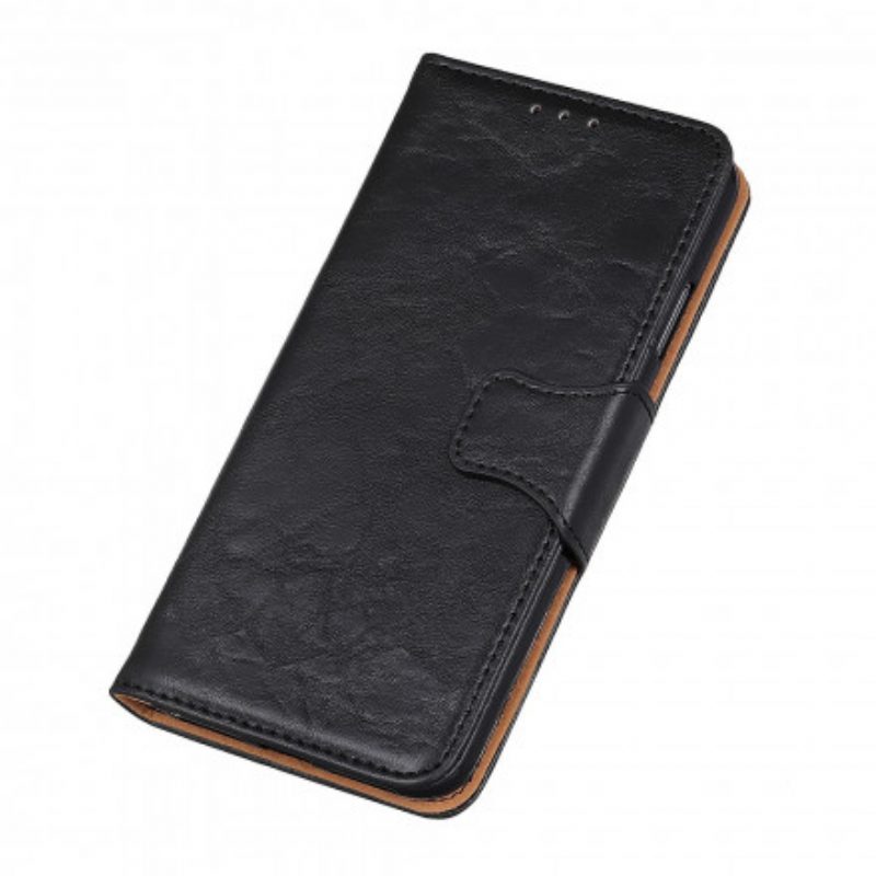 Folio-hoesje voor Xiaomi 11T / 11T Pro Split Lederen Omkeerbare Sluiting