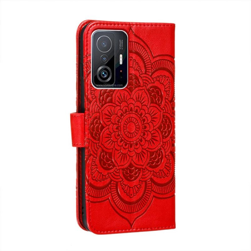 Folio-hoesje voor Xiaomi 11T / 11T Pro Volledige Mandala