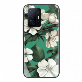 Hoesje voor Xiaomi 11T / 11T Pro Bloeiende Boom Gehard Glas