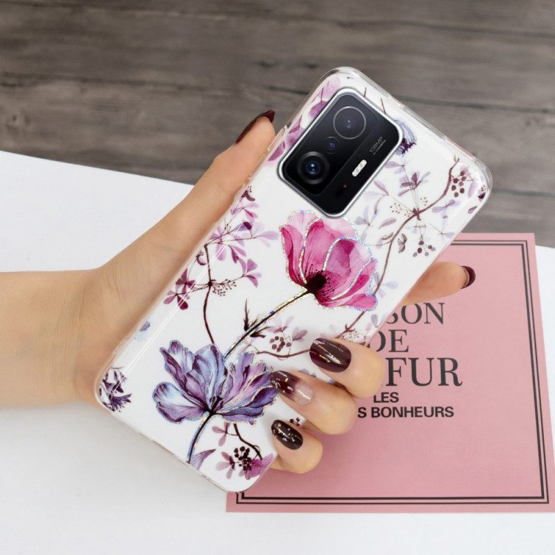 Hoesje voor Xiaomi 11T / 11T Pro Briljante Bloemen