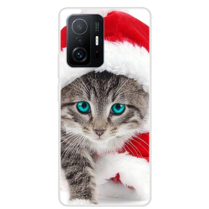 Hoesje voor Xiaomi 11T / 11T Pro Kerst Kat