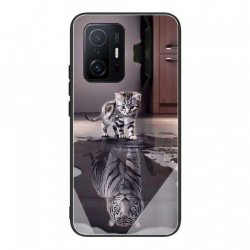 Hoesje voor Xiaomi 11T / 11T Pro Kittendroom Van Gehard Glas