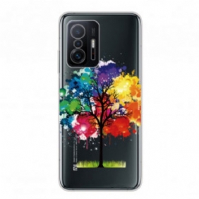 Hoesje voor Xiaomi 11T / 11T Pro Naadloze Aquarel Boom