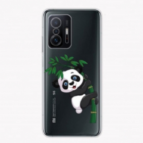 Hoesje voor Xiaomi 11T / 11T Pro Naadloze Panda Op Bamboe