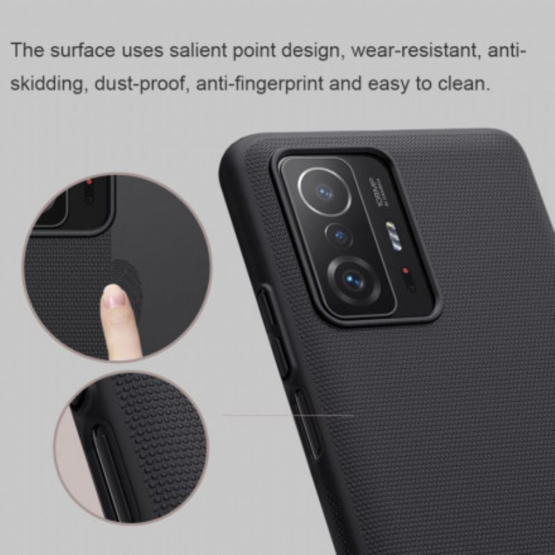 Hoesje voor Xiaomi 11T / 11T Pro Stijve Frosted Nillkin