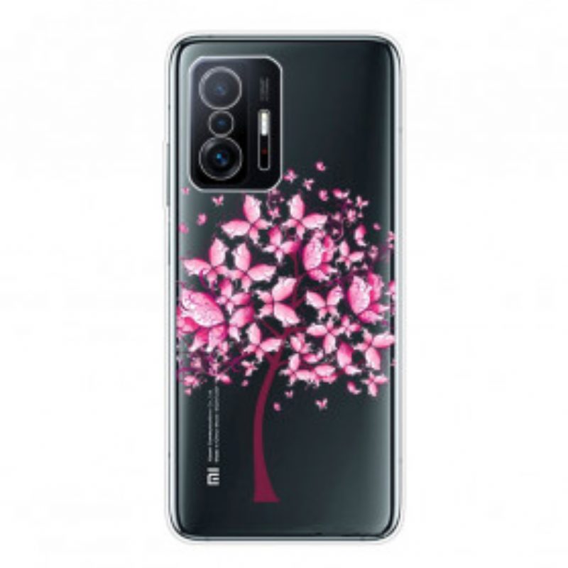 Hoesje voor Xiaomi 11T / 11T Pro Transparante Vlinderboom