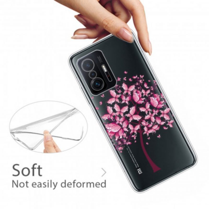 Hoesje voor Xiaomi 11T / 11T Pro Transparante Vlinderboom