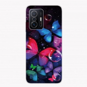 Hoesje voor Xiaomi 11T / 11T Pro Wilde Vlinders