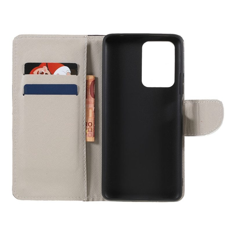 Leren Hoesje voor Xiaomi 11T / 11T Pro Gevaarlijke Beer