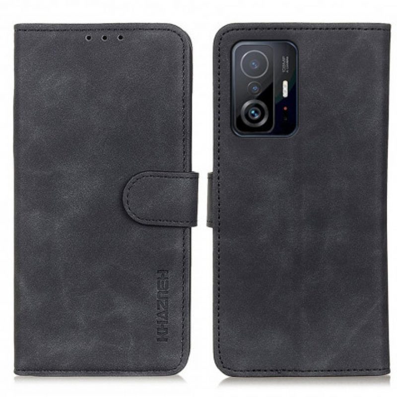 Leren Hoesje voor Xiaomi 11T / 11T Pro Khazneh Vintage Leereffect