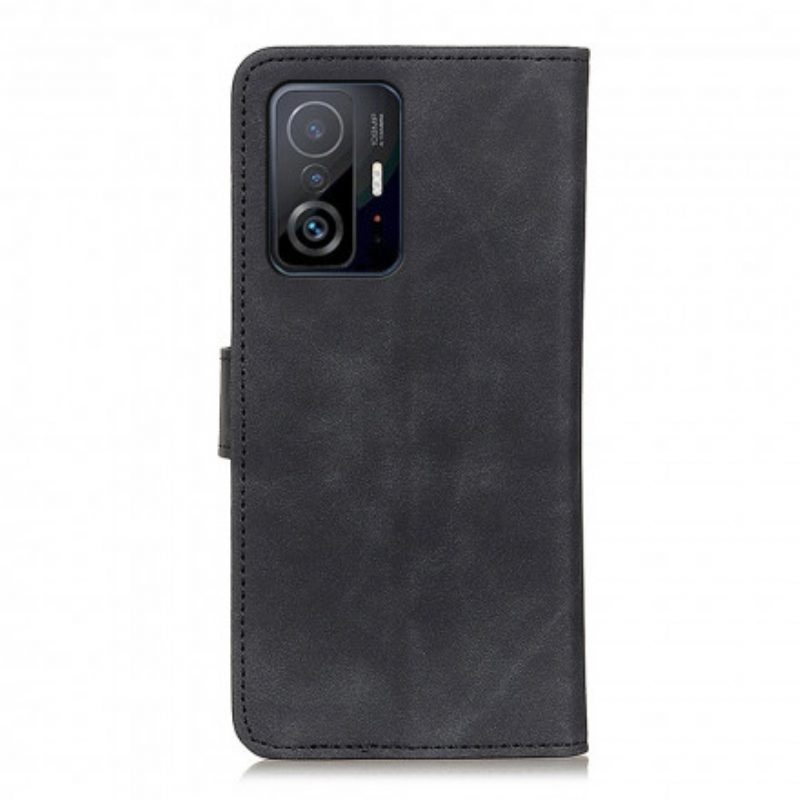 Leren Hoesje voor Xiaomi 11T / 11T Pro Khazneh Vintage Leereffect