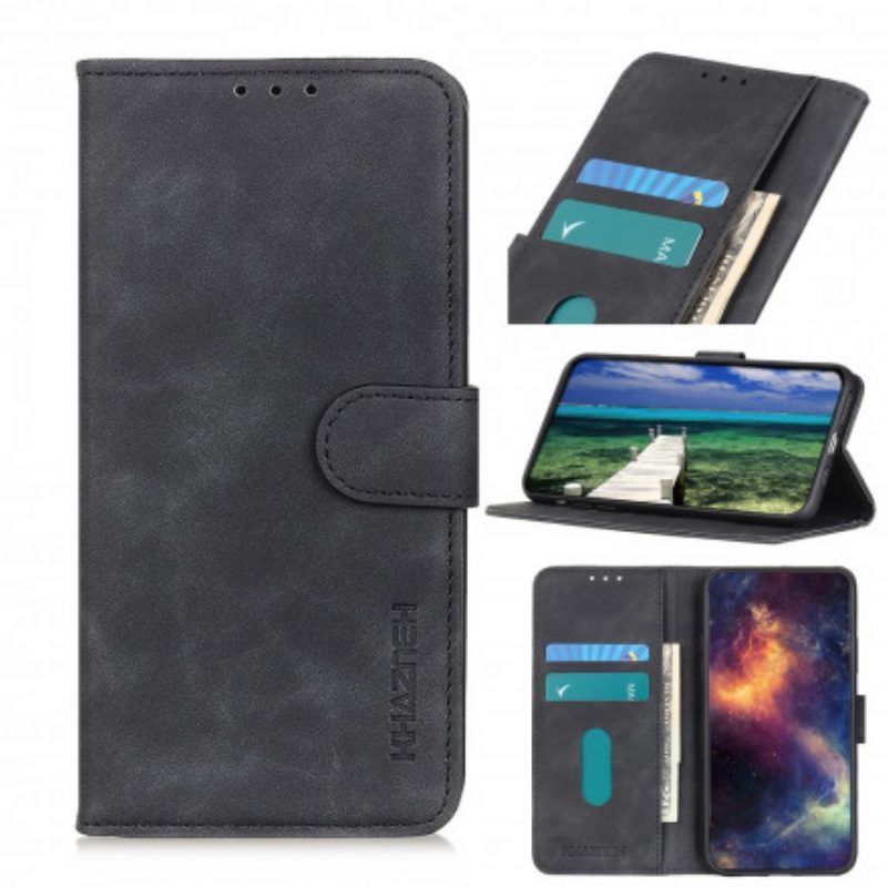 Leren Hoesje voor Xiaomi 11T / 11T Pro Khazneh Vintage Leereffect